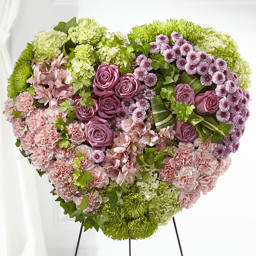 Heartwarming Standing Heart – FRUIT & FLOWER CREATIONS, Portland OR