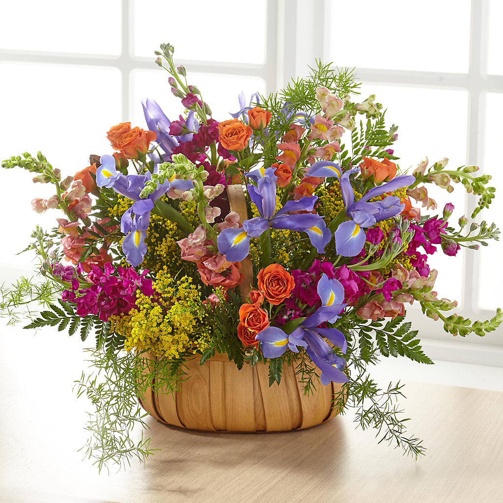 Garden of Life Basket – FRUIT & FLOWER CREATIONS, Portland OR