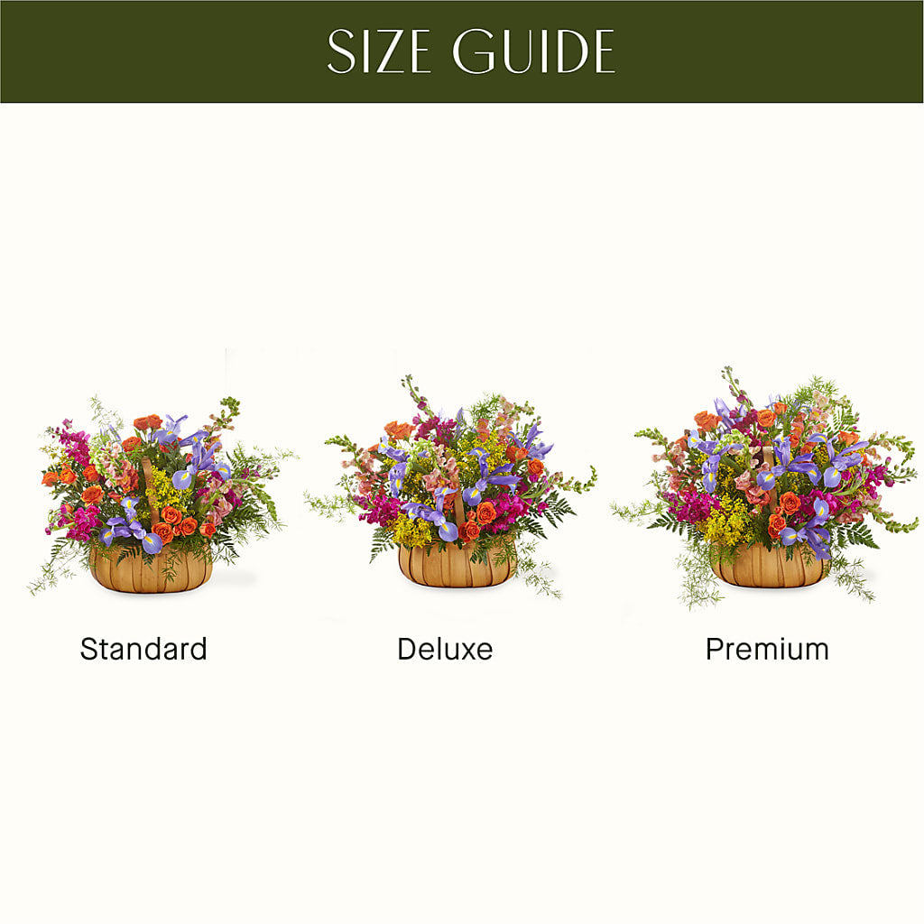 Garden of Life Basket – FRUIT & FLOWER CREATIONS, Portland OR