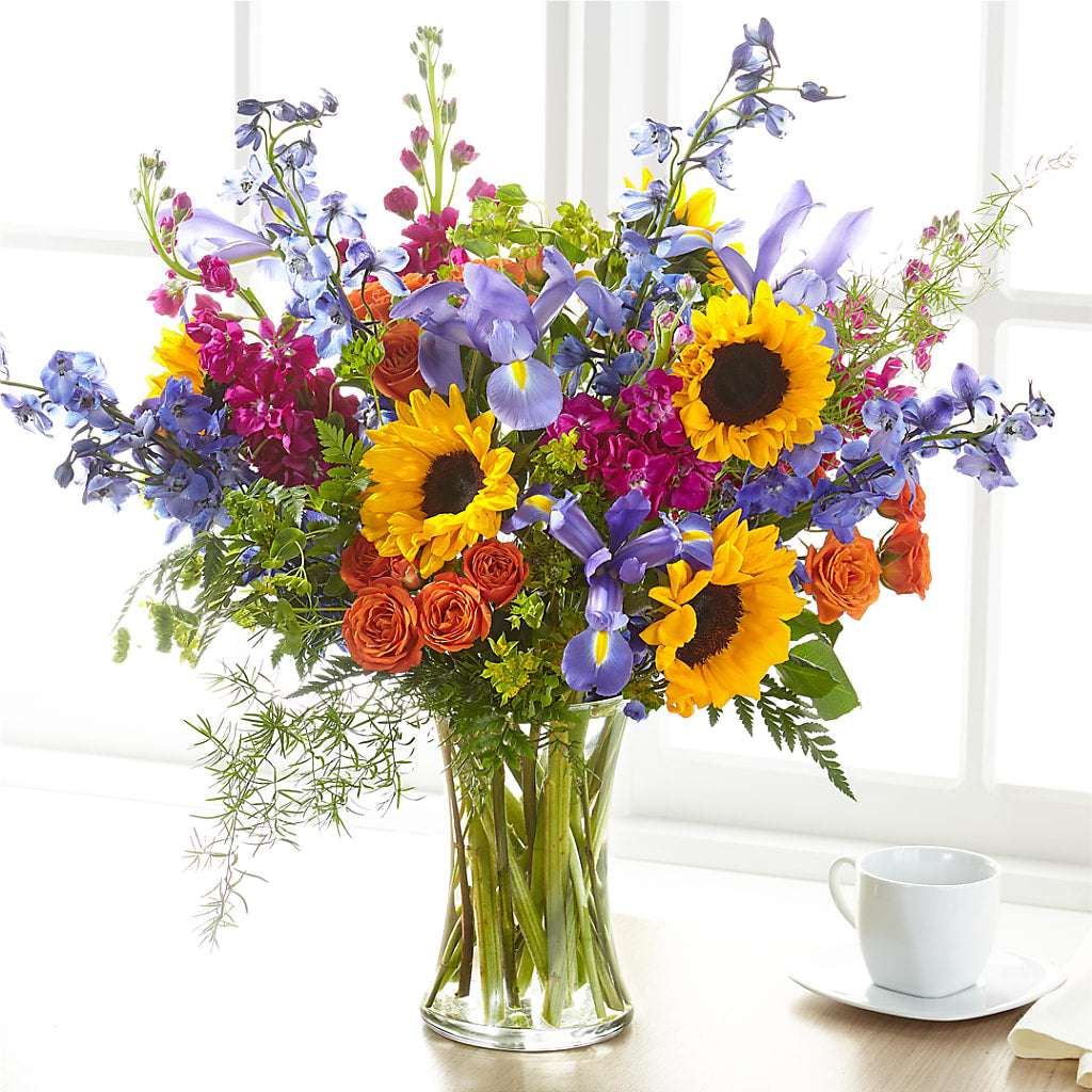 Rays of Life Bouquet – FRUIT & FLOWER CREATIONS, Portland OR