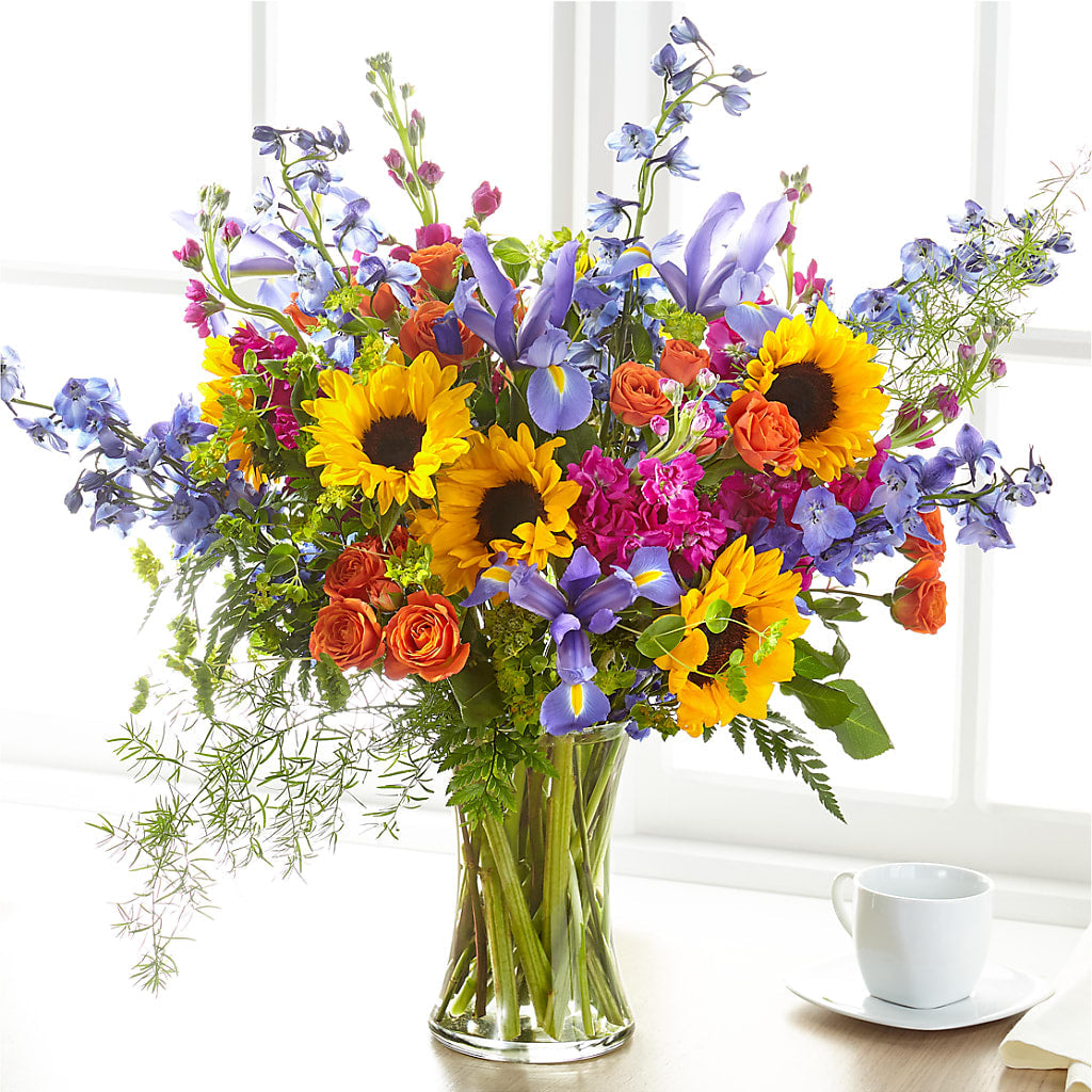 Rays of Life Bouquet – FRUIT & FLOWER CREATIONS, Portland OR