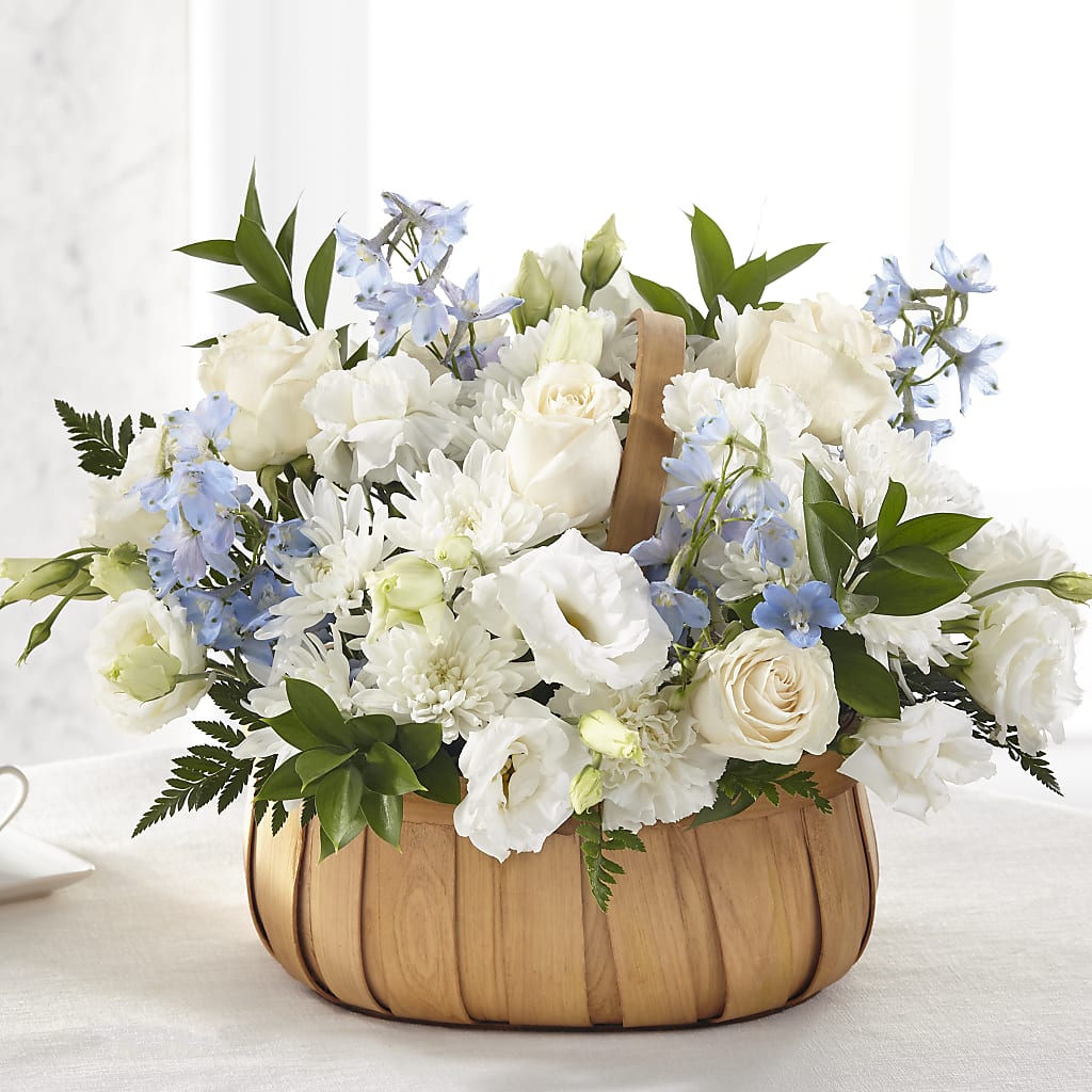 Sincerely Heartfelt Basket – FRUIT & FLOWER CREATIONS, Portland OR