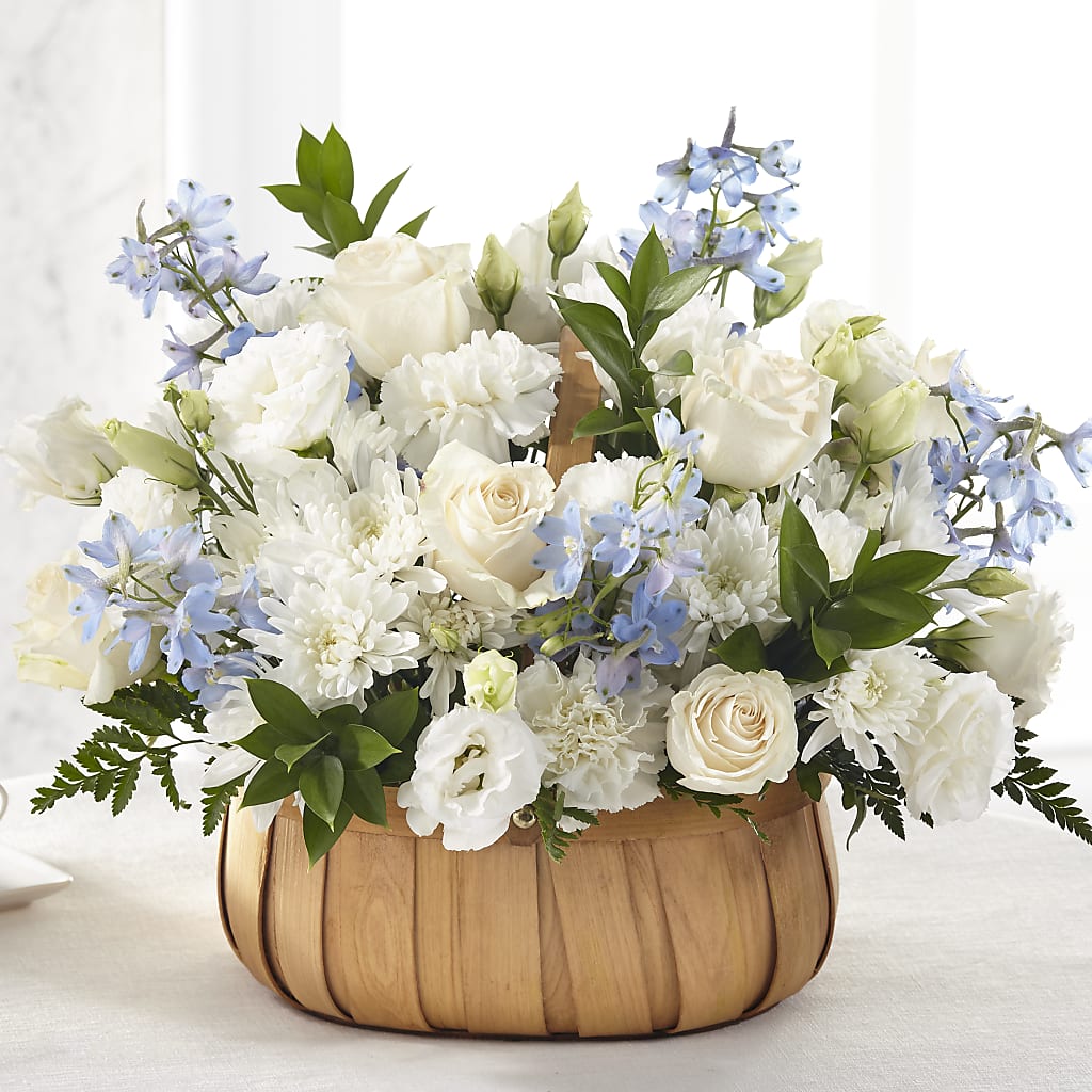 Sincerely Heartfelt Basket – FRUIT & FLOWER CREATIONS, Portland OR