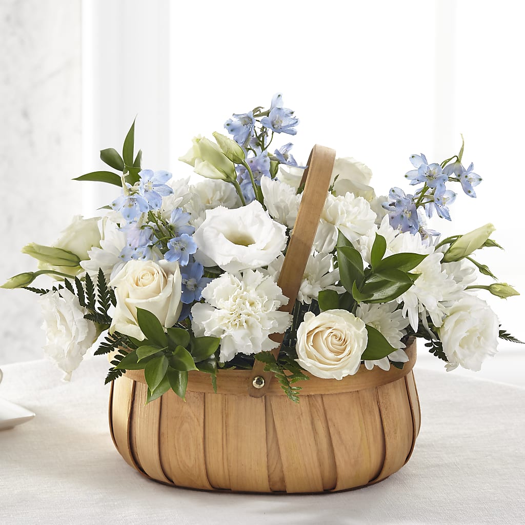 Sincerely Heartfelt Basket – FRUIT & FLOWER CREATIONS, Portland OR