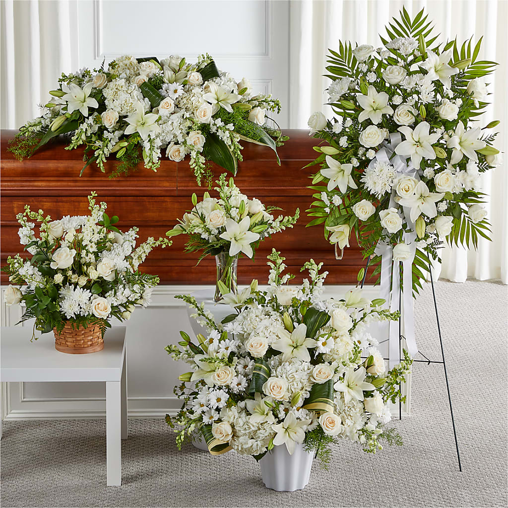 Sincerest Condolences Bundles – FRUIT & FLOWER CREATIONS, Portland OR
