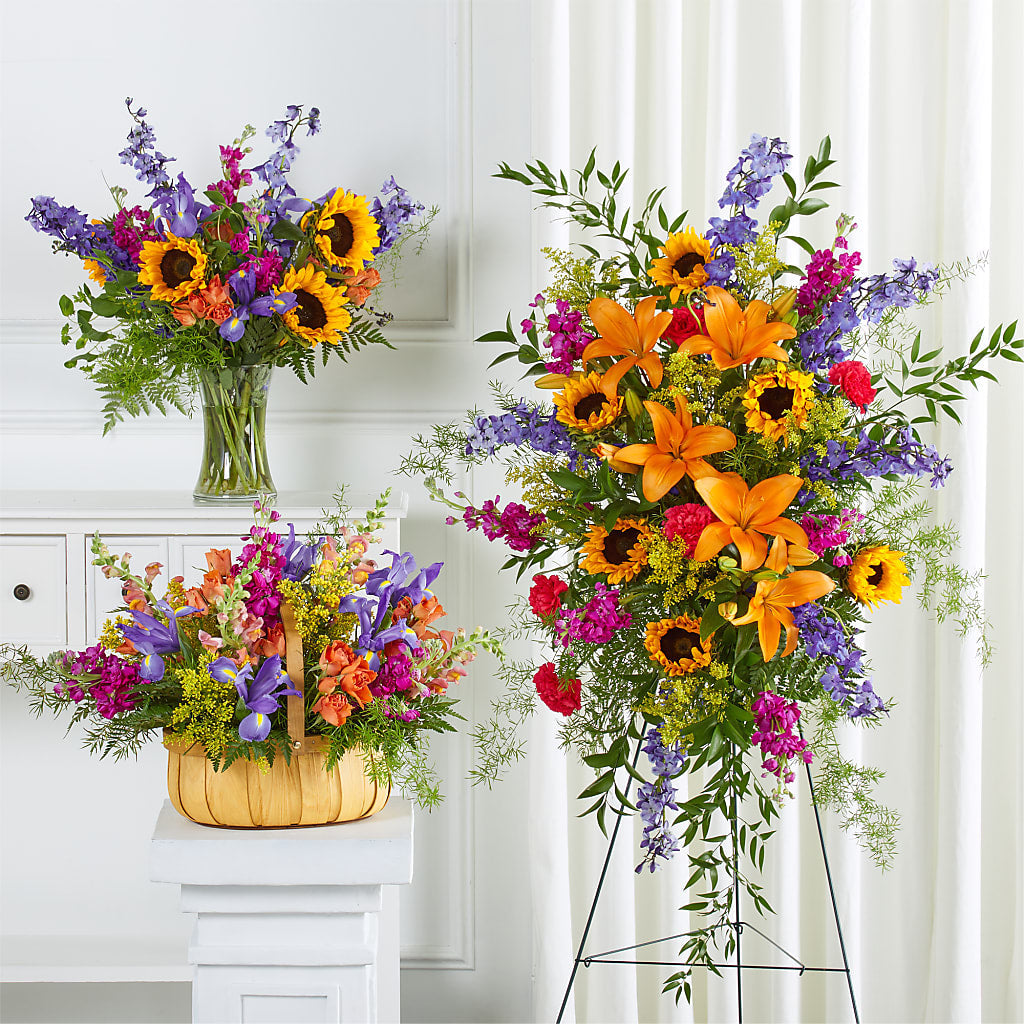 Majestic Memento Bundles – FRUIT & FLOWER CREATIONS, Portland OR