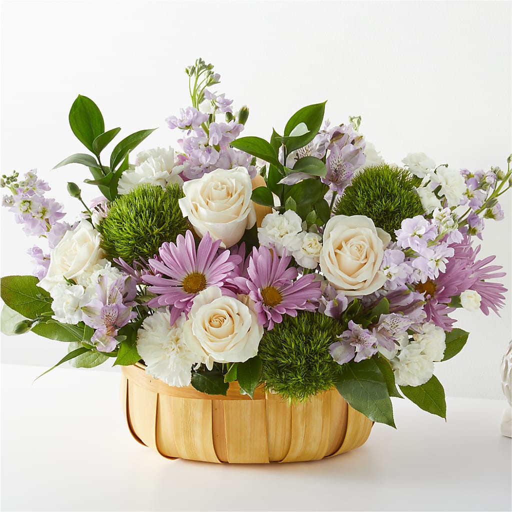 Peace & Love Basket – FRUIT & FLOWER CREATIONS, Portland OR