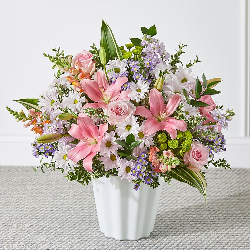Abundant Compassion Floor Basket – FRUIT & FLOWER CREATIONS, Portland OR