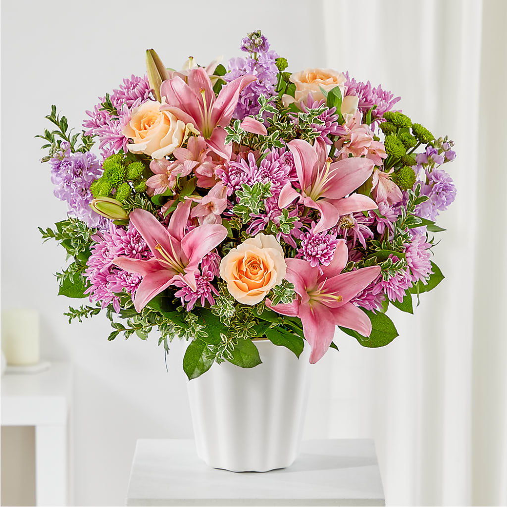 Supportive Embrace Tabletop Basket – FRUIT & FLOWER CREATIONS, Portland OR