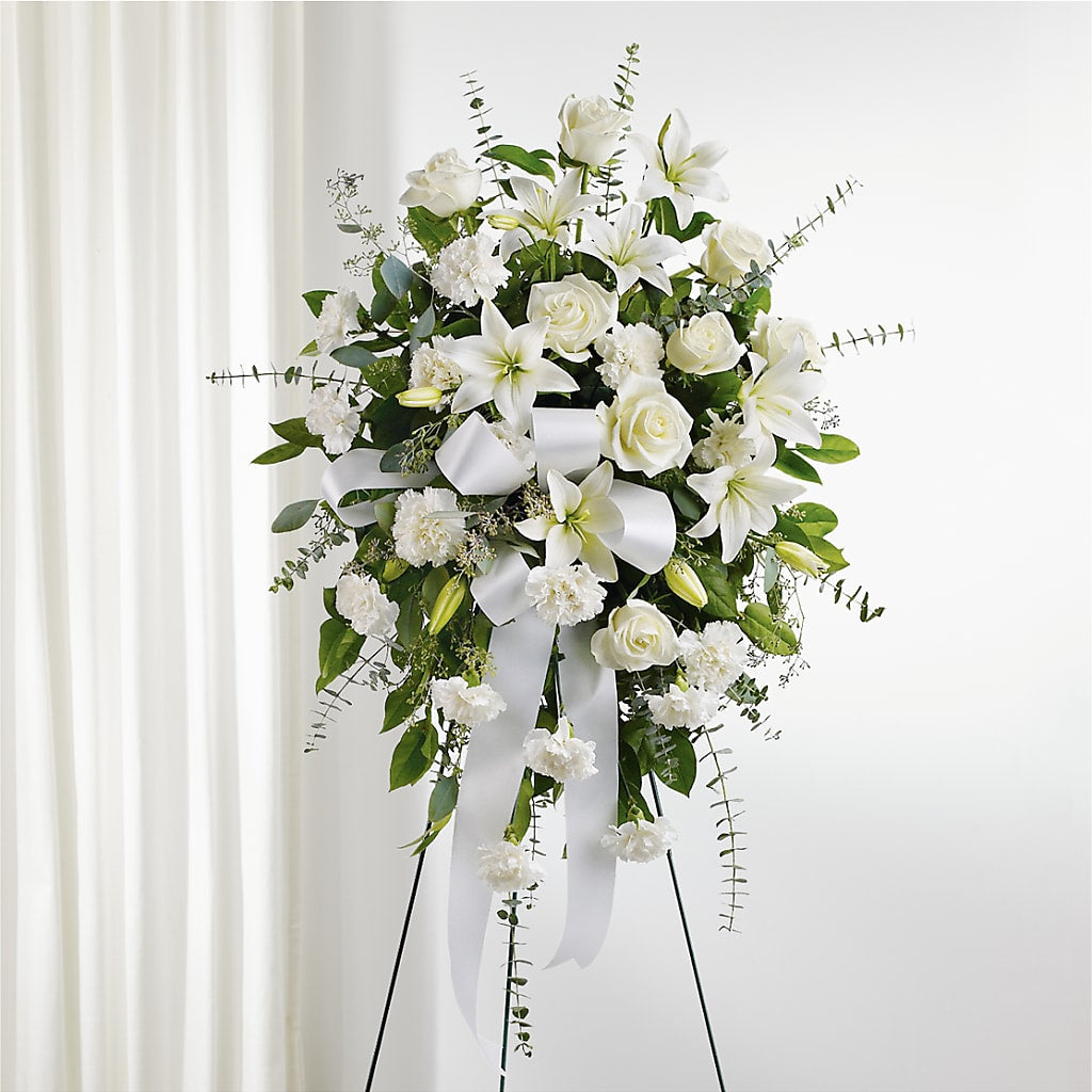 With Care Standing Spray – FRUIT & FLOWER CREATIONS, Portland OR