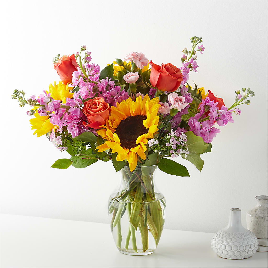 Yellow Brick Road Bouquet – FRUIT & FLOWER CREATIONS, Portland OR