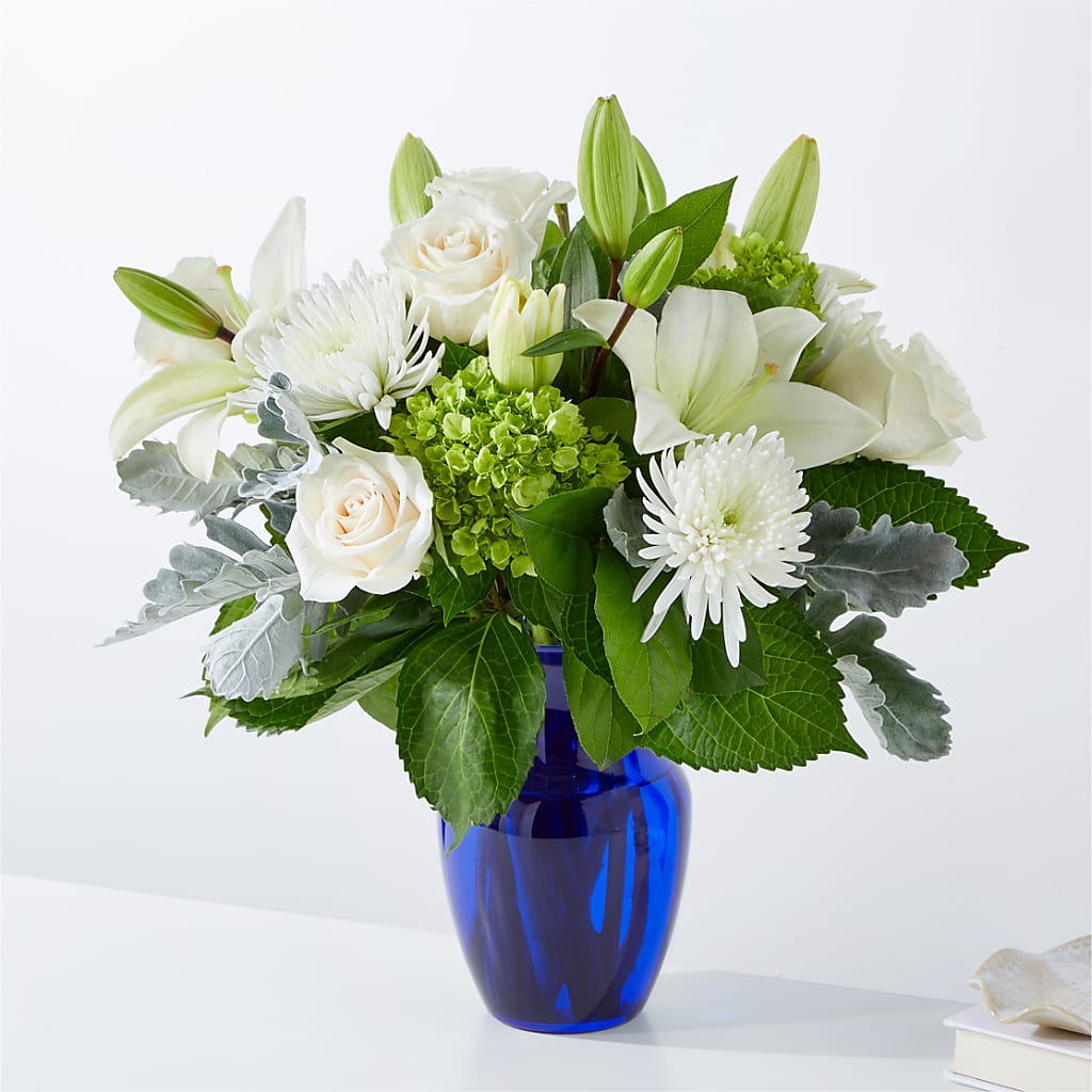 Snowy Dreams Bouquet – FRUIT & FLOWER CREATIONS, Portland OR