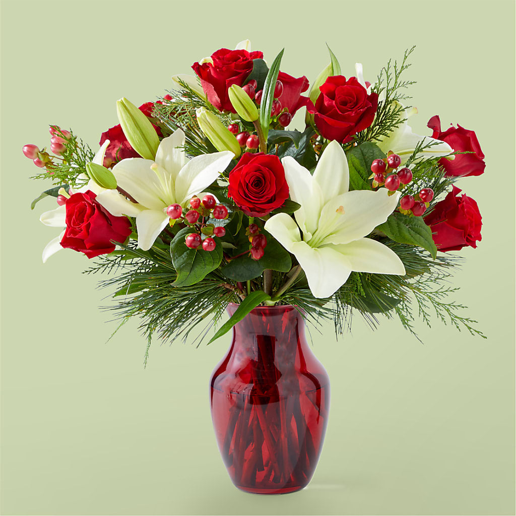 Evergreen Delight Bouquet – FRUIT & FLOWER CREATIONS, Portland OR