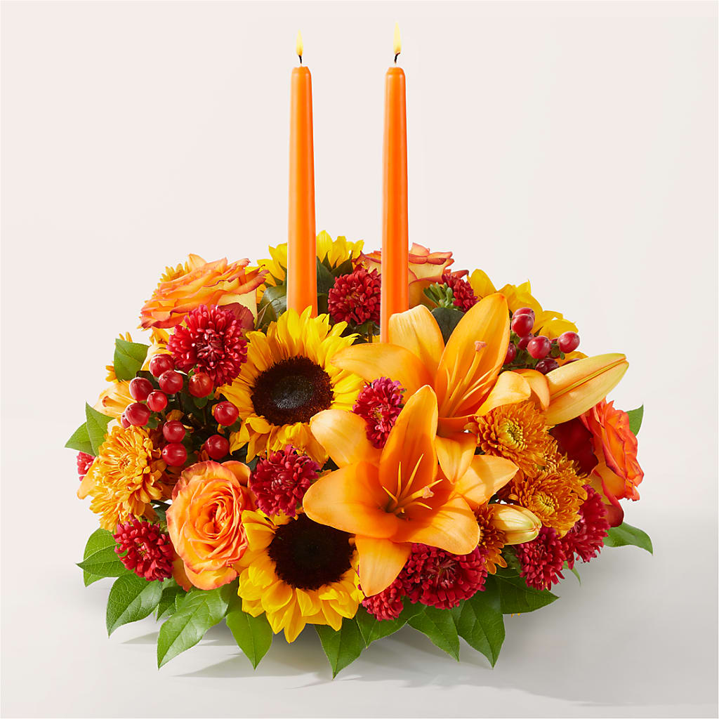 Grateful Centerpiece – FRUIT & FLOWER CREATIONS, Portland OR