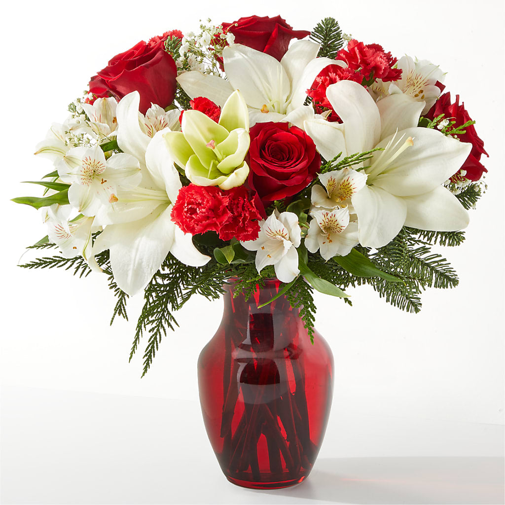 Holiday Season Bouquet – FRUIT & FLOWER CREATIONS, Portland OR