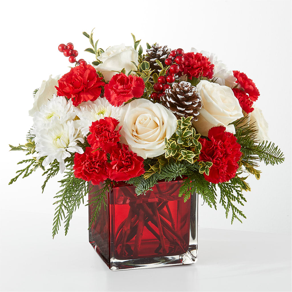 Christmas Market Bouquet – FRUIT & FLOWER CREATIONS, Portland OR