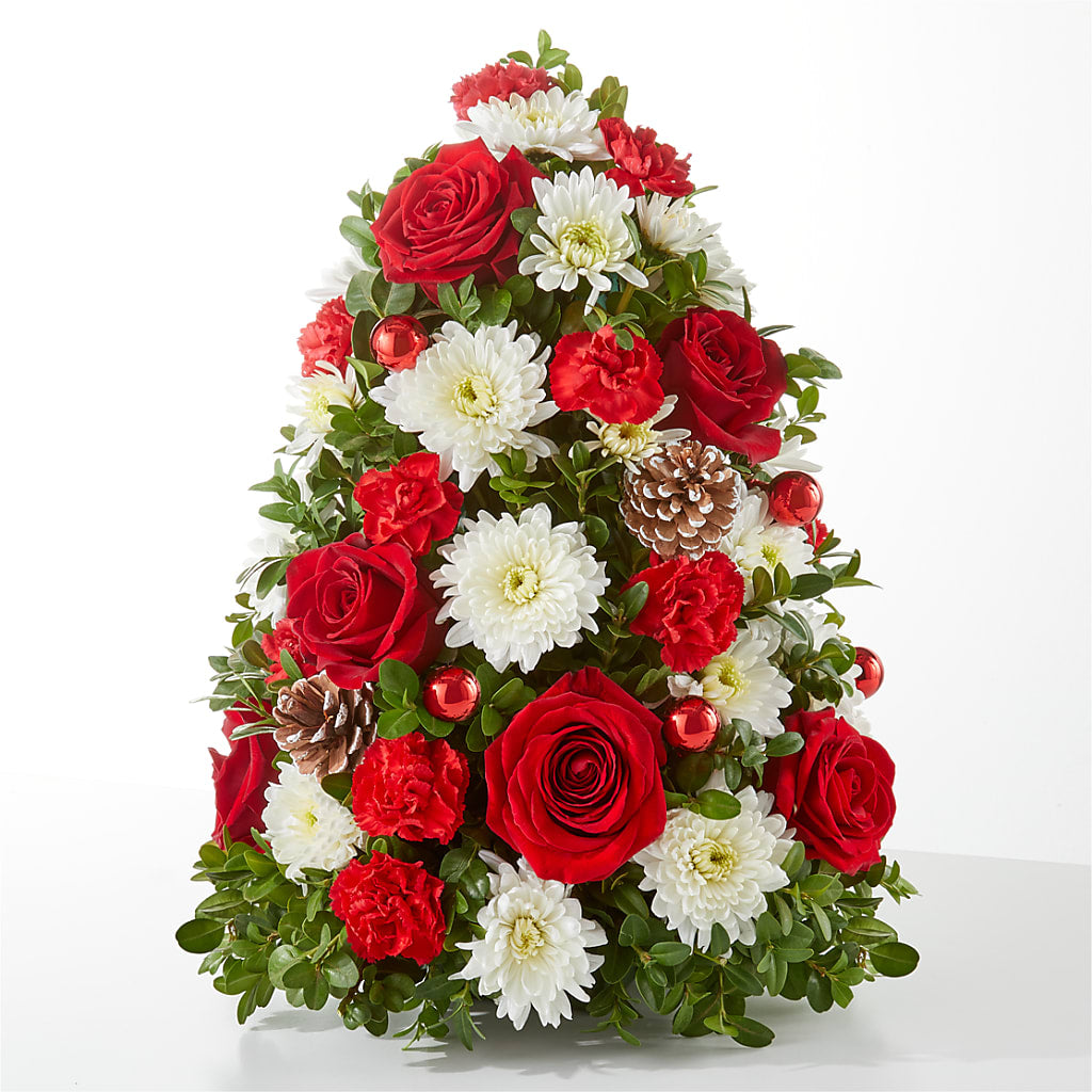 Let It Snow Tree – FRUIT & FLOWER CREATIONS, Portland OR