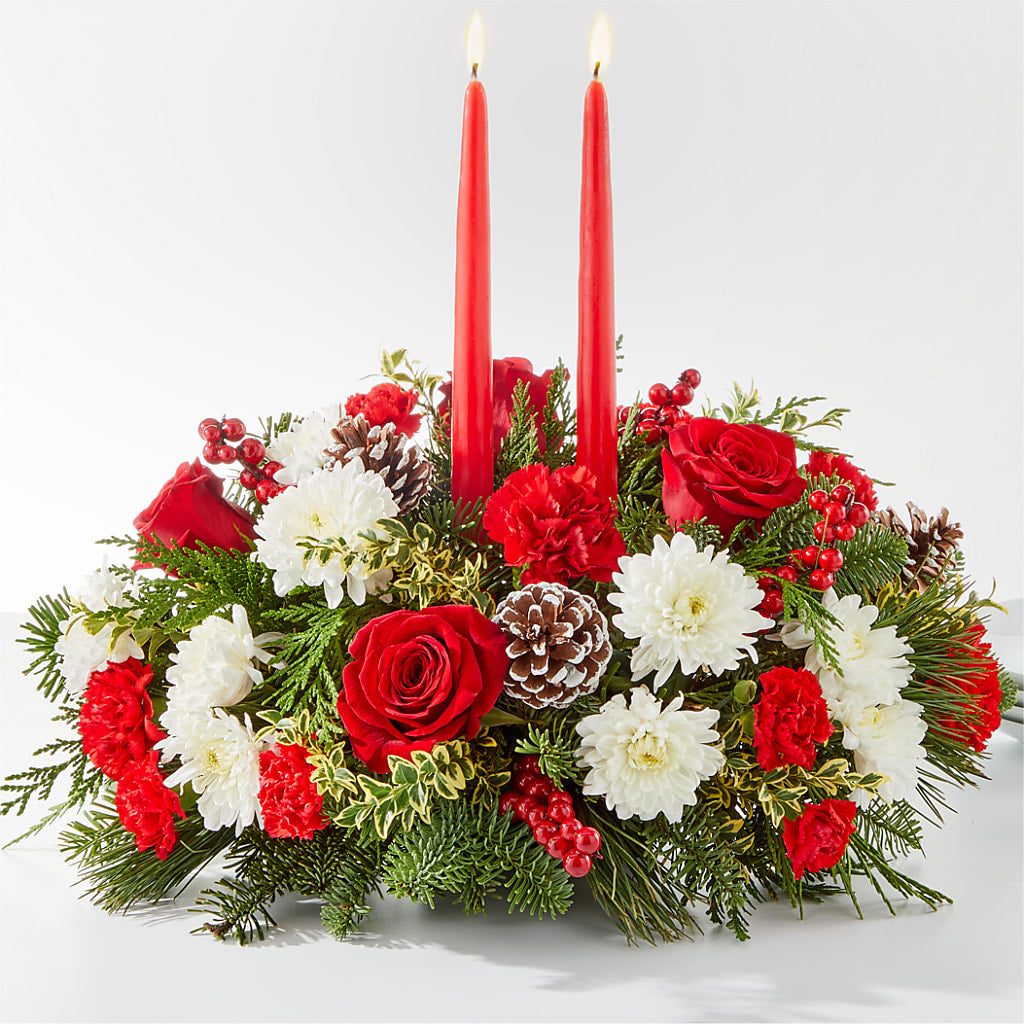 Holiday Soiree Centerpiece – FRUIT & FLOWER CREATIONS, Portland OR
