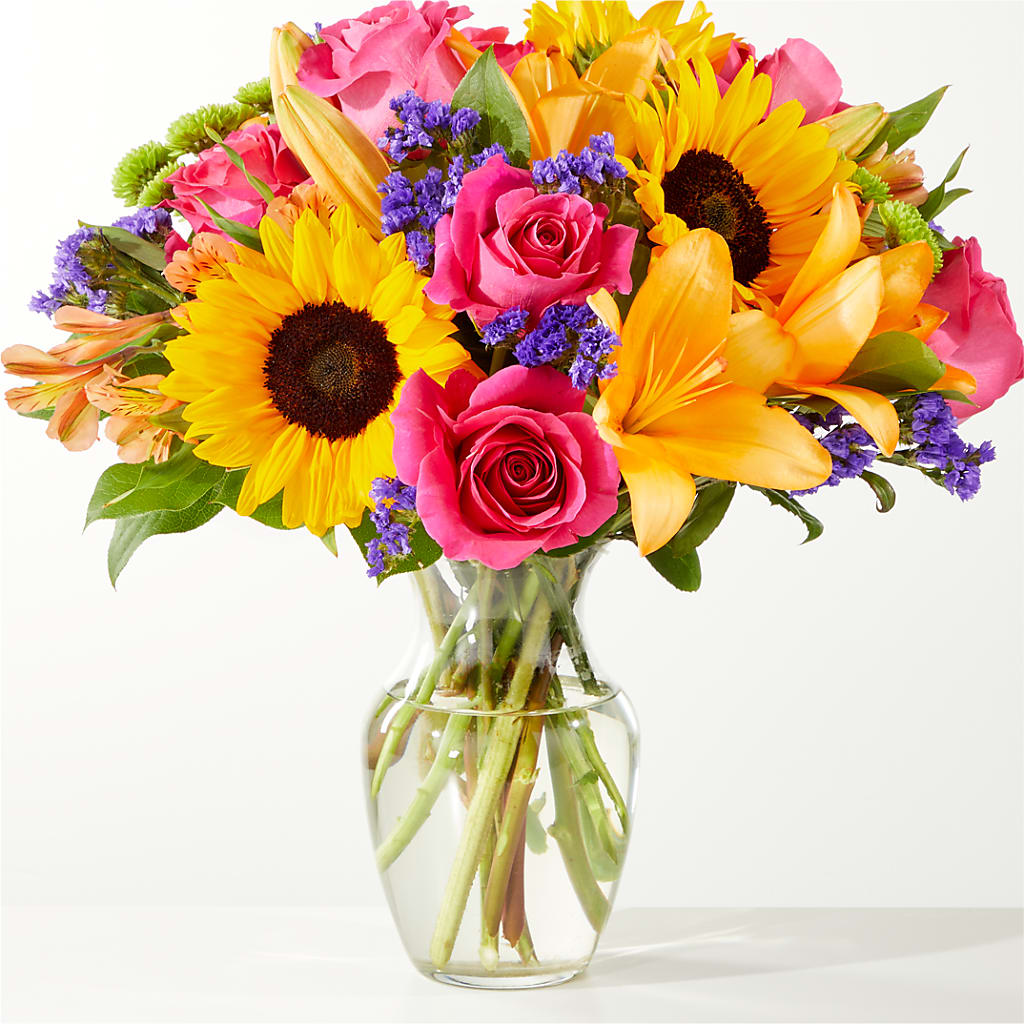 Joyful Bouquet – FRUIT & FLOWER CREATIONS, Portland OR