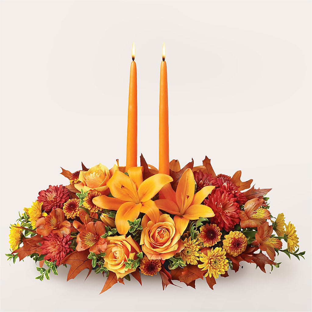 Traditions Centerpiece – FRUIT & FLOWER CREATIONS, Portland OR