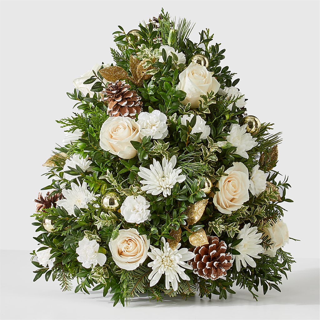 Snowed In Tree – FRUIT & FLOWER CREATIONS, Portland OR