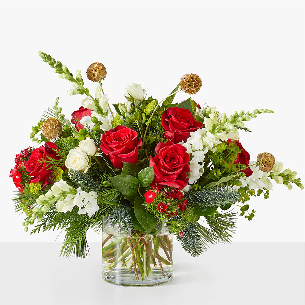 Deck the Halls Bouquet – FRUIT & FLOWER CREATIONS, Portland OR