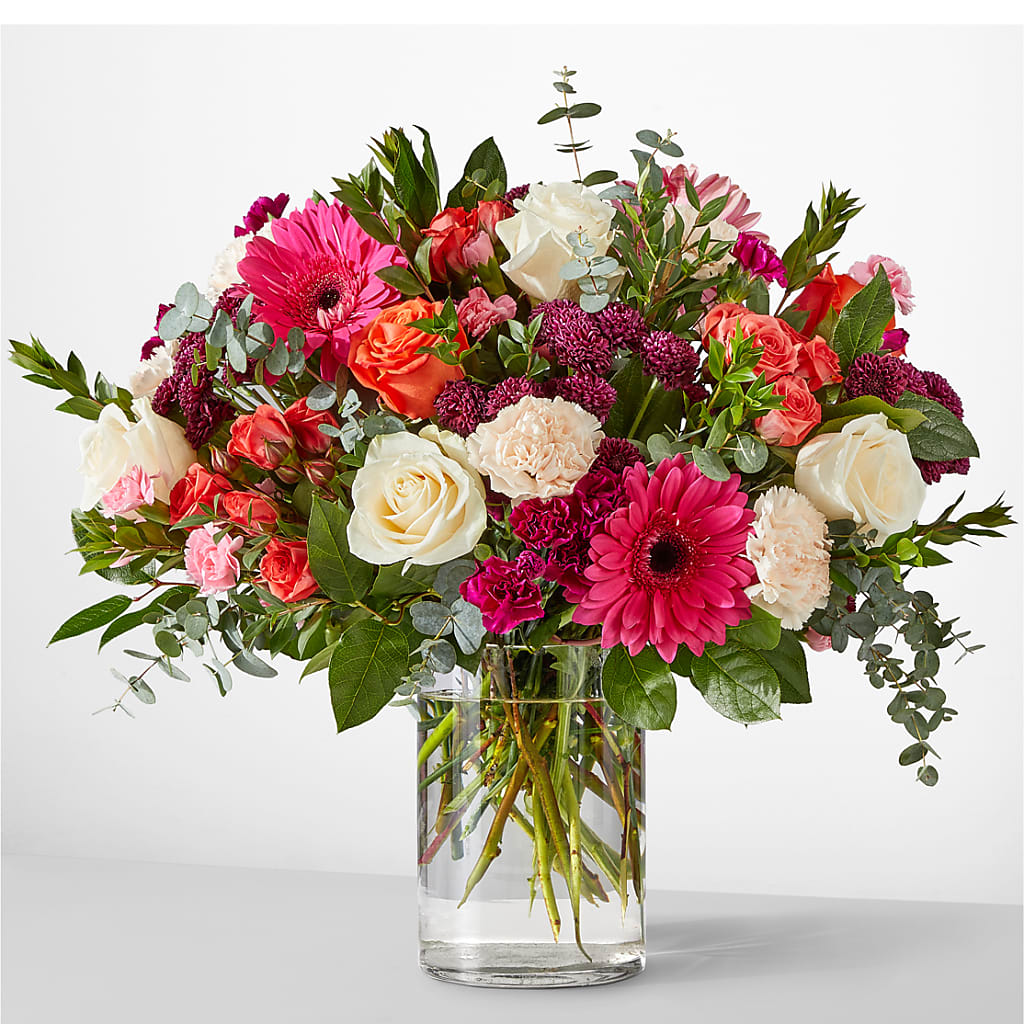 Smell the Roses Bouquet – FRUIT & FLOWER CREATIONS, Portland OR