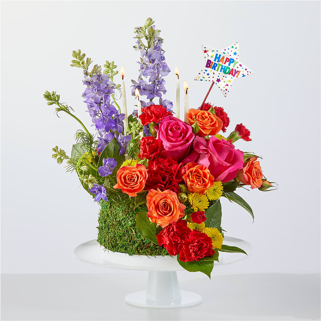 Best Year Yet Floral Cake – FRUIT & FLOWER CREATIONS, Portland OR