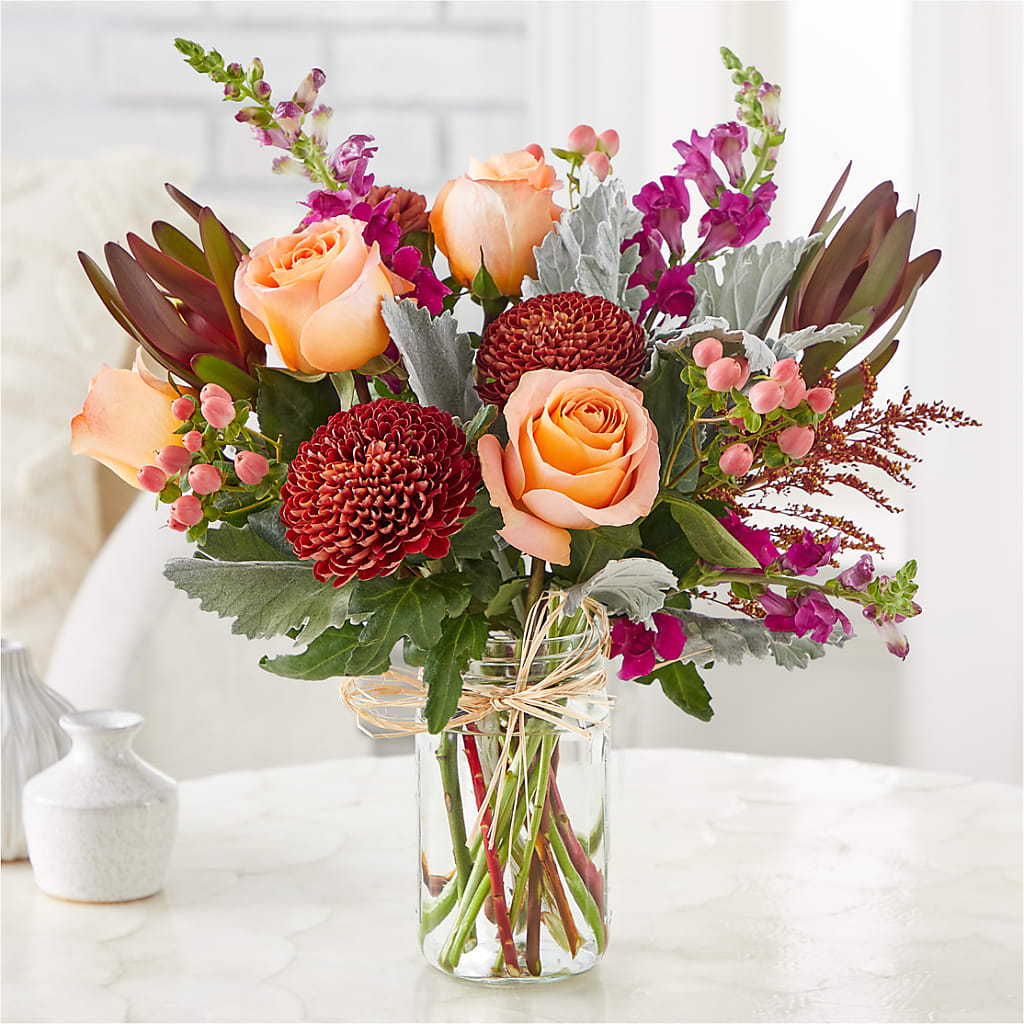 Moody Hues Bouquet – FRUIT & FLOWER CREATIONS, Portland OR