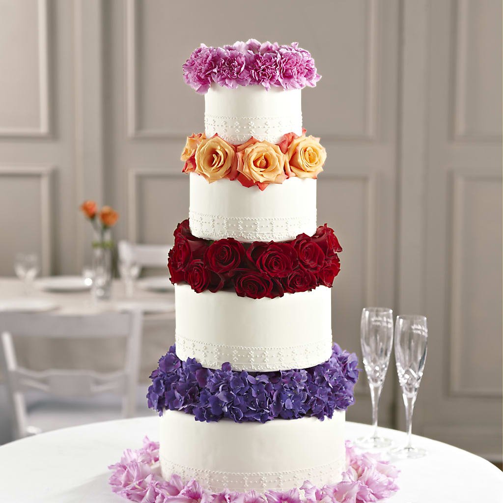 Infinite Love Cake Décor – FRUIT & FLOWER CREATIONS, Portland OR