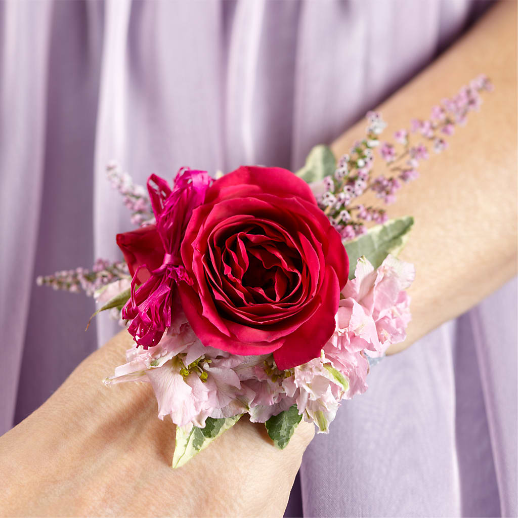 Rose Charm Corsage – FRUIT & FLOWER CREATIONS, Portland OR