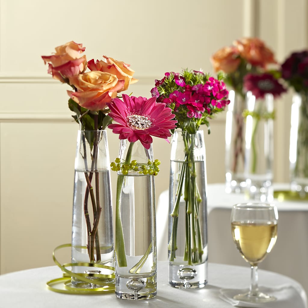 Sparkling Toast Centerpiece – FRUIT & FLOWER CREATIONS, Portland OR