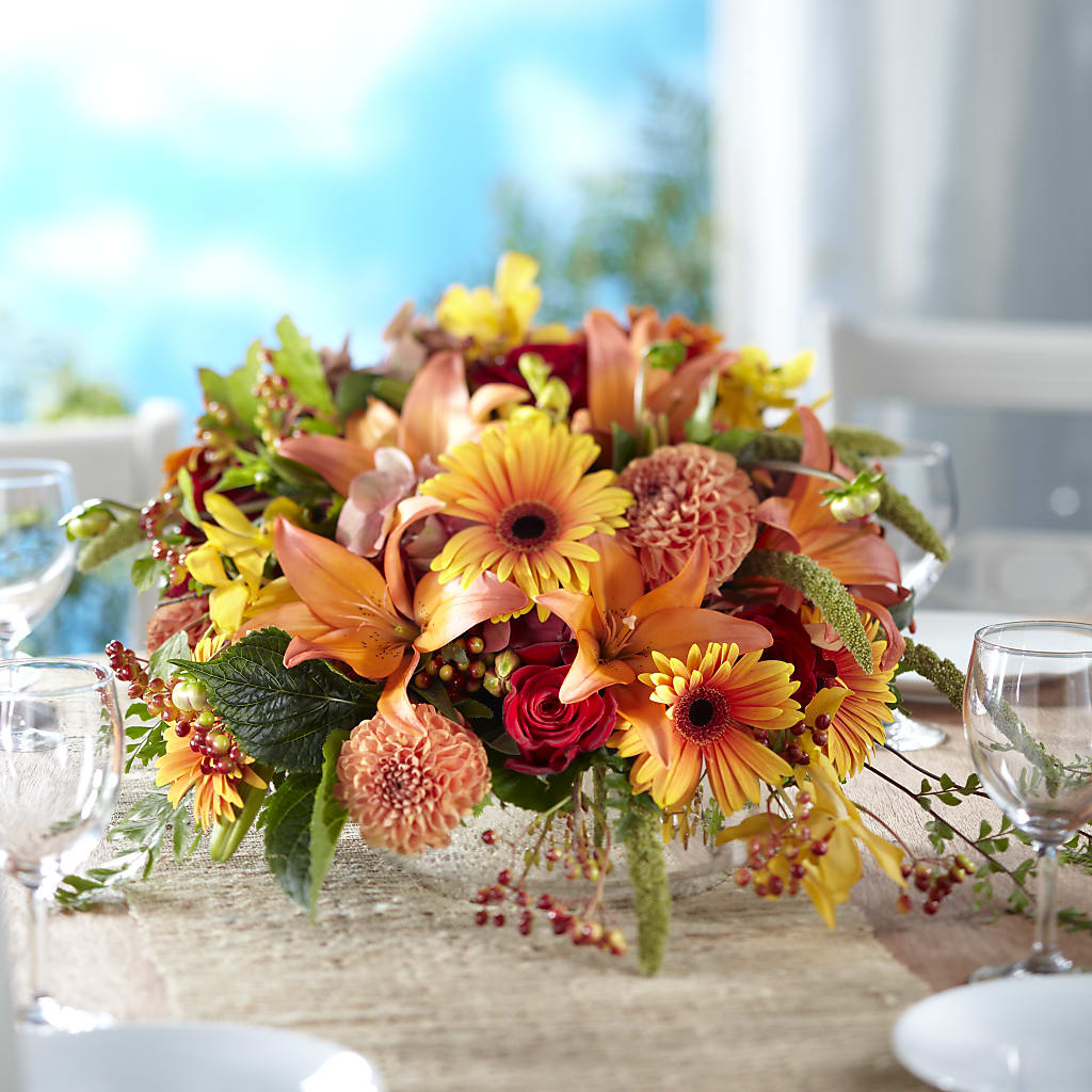 One and Only Centerpiece – FRUIT & FLOWER CREATIONS, Portland OR