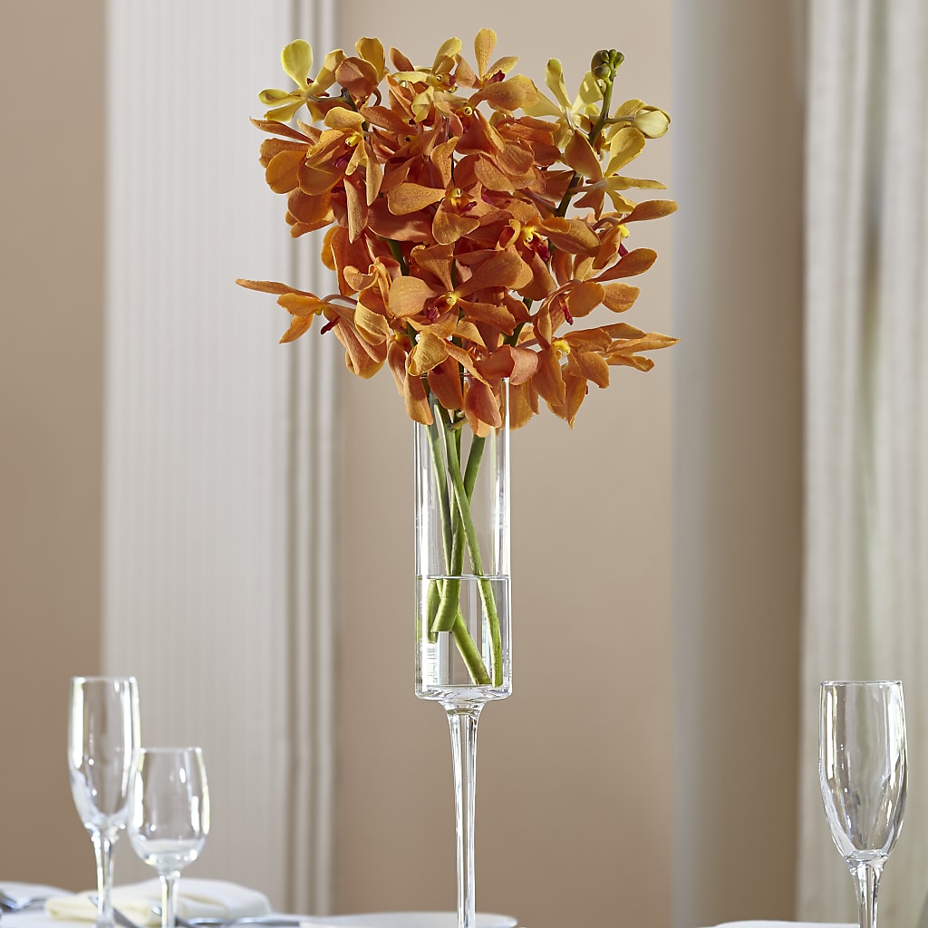 Orange Mokara Bouquet – FRUIT & FLOWER CREATIONS, Portland OR