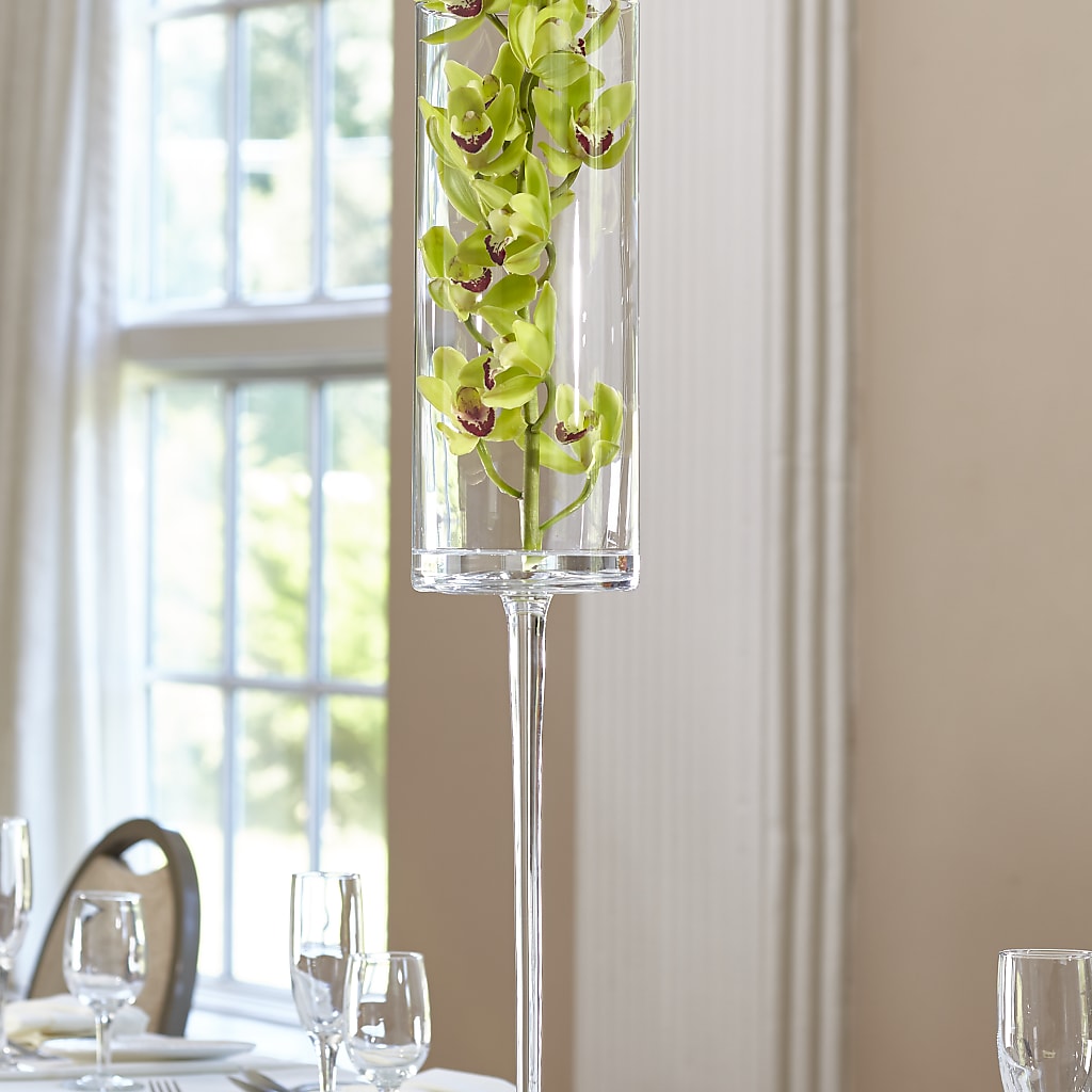 Green Mini Cymbidium Bouquet – FRUIT & FLOWER CREATIONS, Portland OR