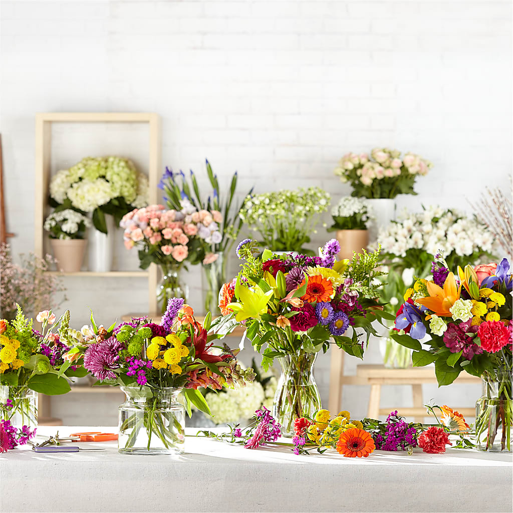Bold & Bright – A Florist Original – FRUIT & FLOWER CREATIONS, Portland OR