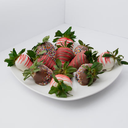 They Say It's Your Birthday Dipped Strawberries