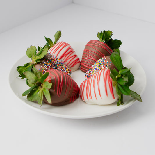 They Say It's Your Birthday Dipped Strawberries