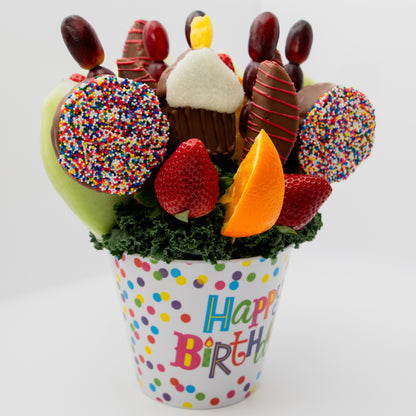 Birthday Bash Celebration – FRUIT & FLOWER CREATIONS, Portland OR