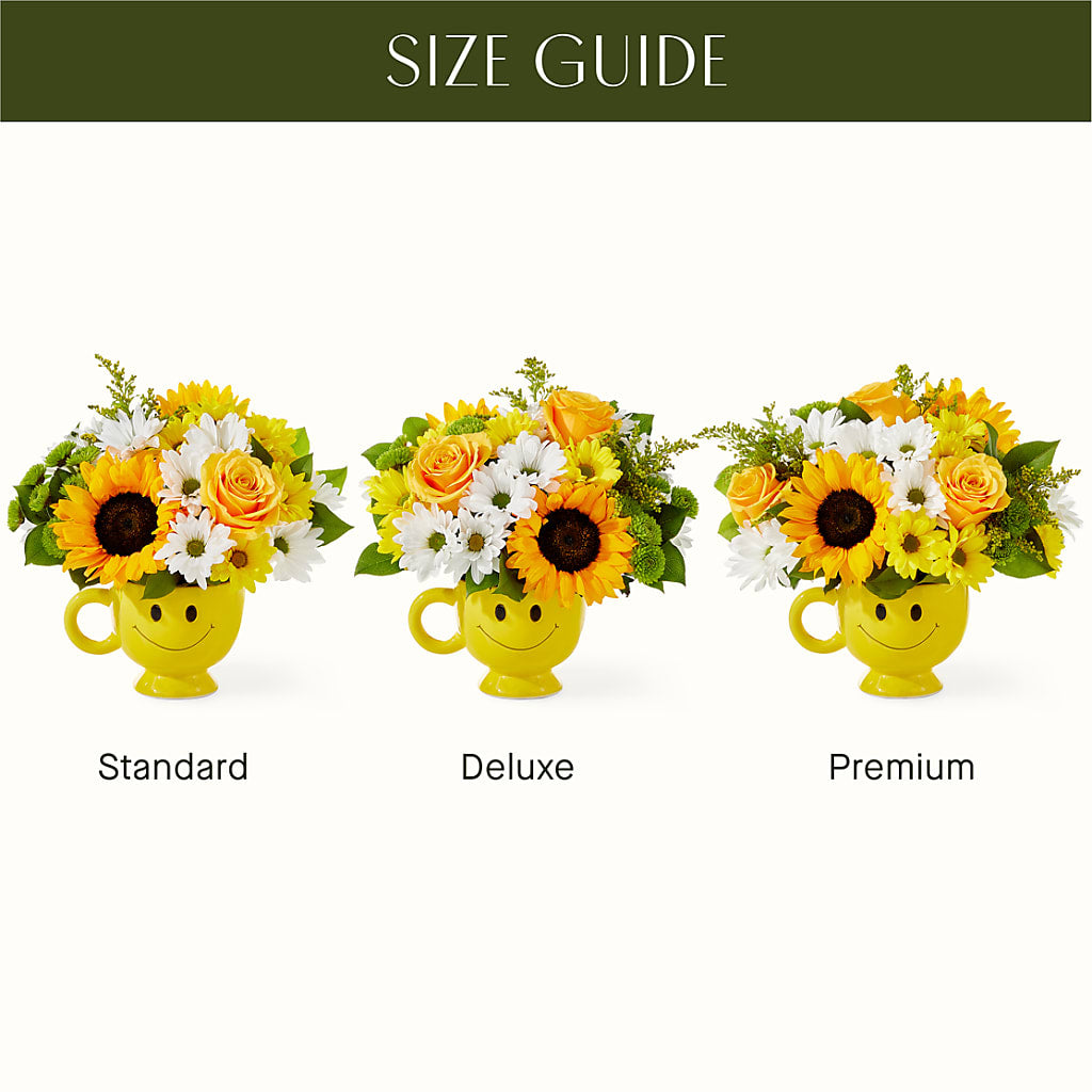 Be Happy Bouquet – FRUIT & FLOWER CREATIONS, Portland OR