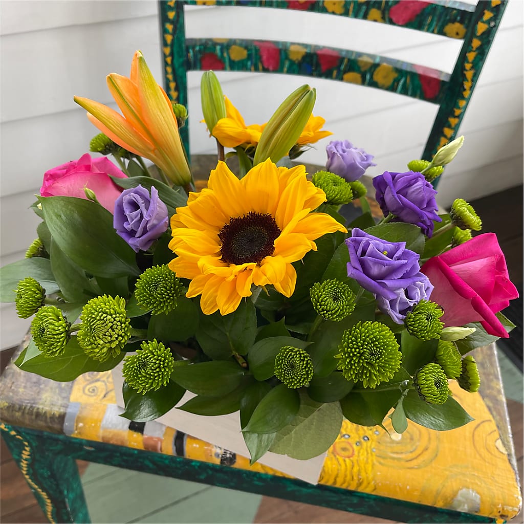 Best Day Box Bouquet – FRUIT & FLOWER CREATIONS, Portland OR