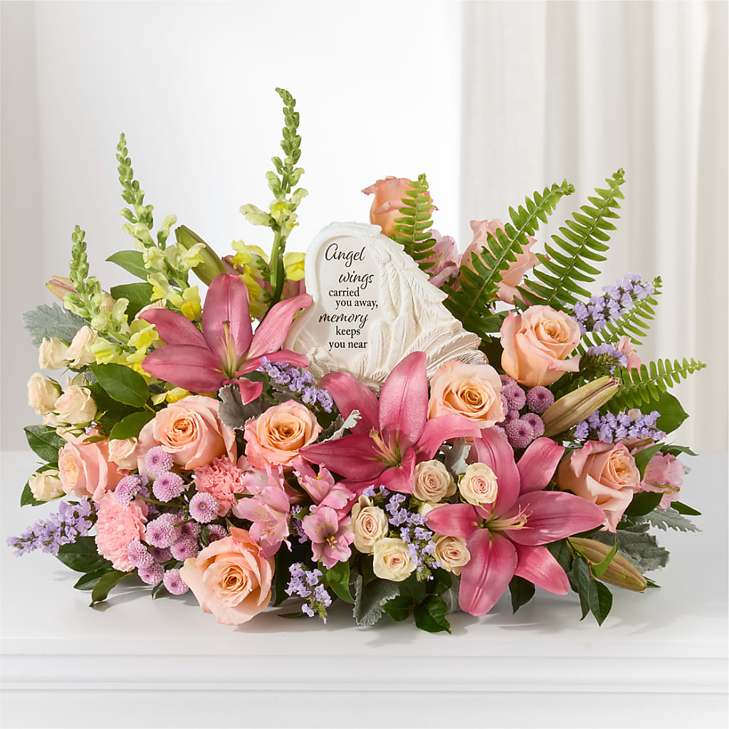 Gentle Light Arrangement – FRUIT & FLOWER CREATIONS, Portland OR