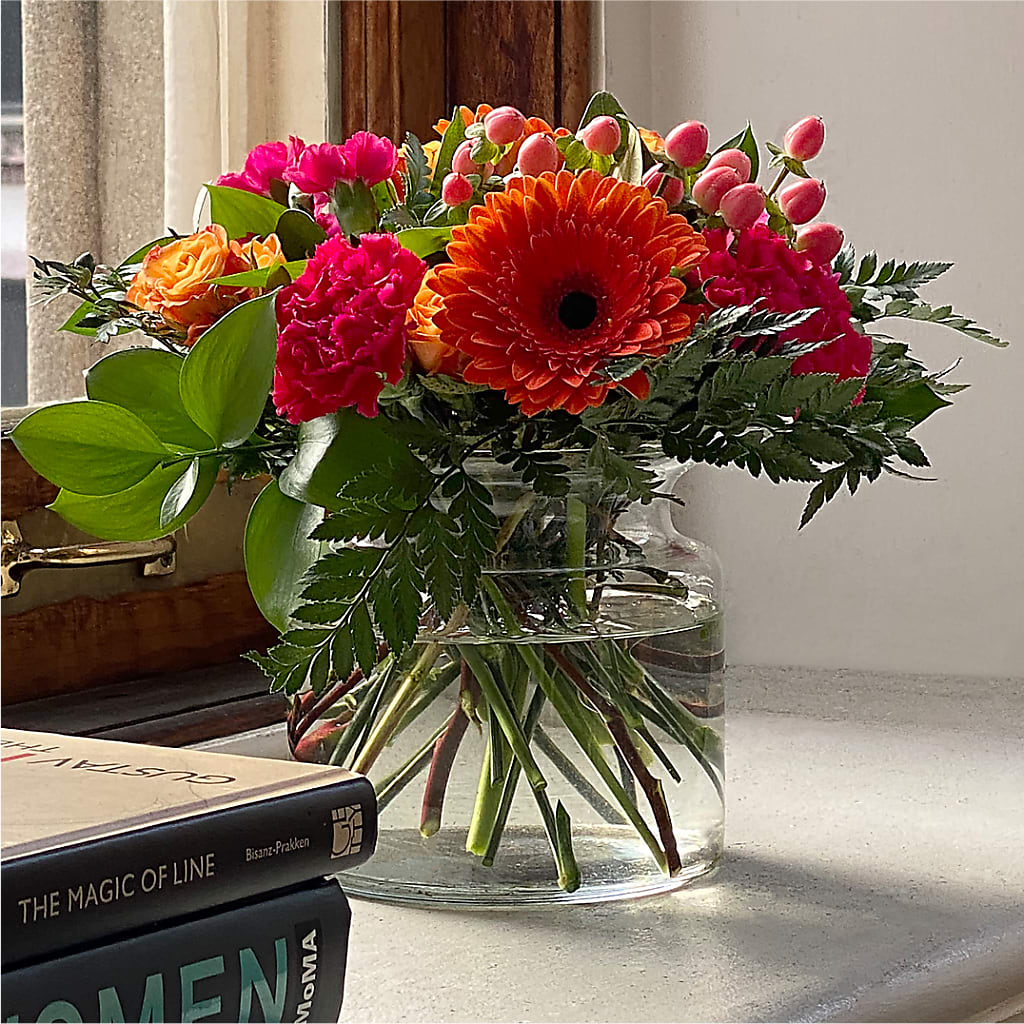 Fiesta Bouquet – FRUIT & FLOWER CREATIONS, Portland OR