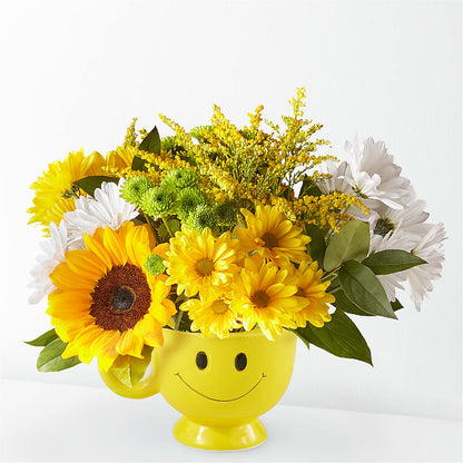 Joyful Smiles Bouquet – FRUIT & FLOWER CREATIONS, Portland OR