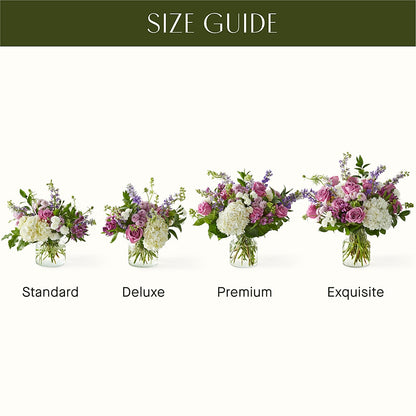Violet Caress Bouquet – FRUIT & FLOWER CREATIONS, Portland OR