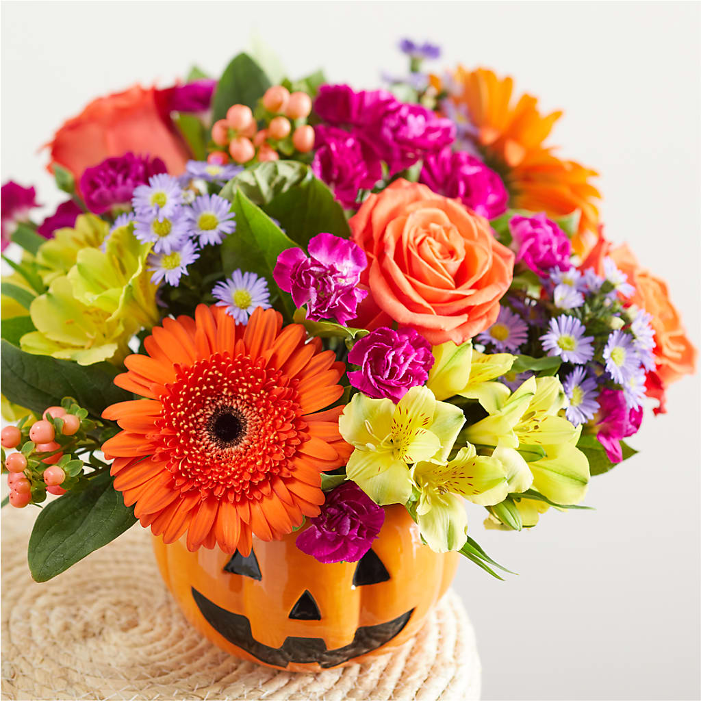 Tricks & Treats Pumpkin – FRUIT & FLOWER CREATIONS, Portland OR