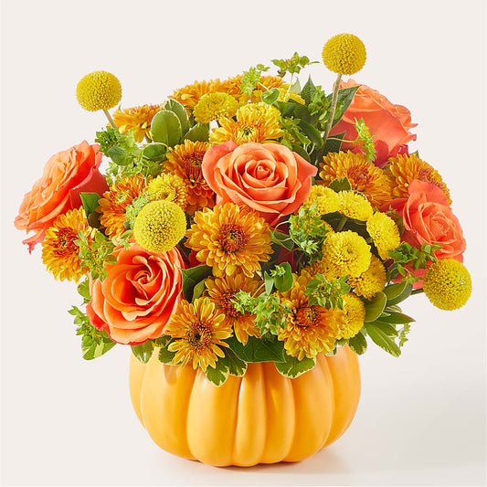 Gourdgeous Pumpkin – FRUIT & FLOWER CREATIONS, Portland OR