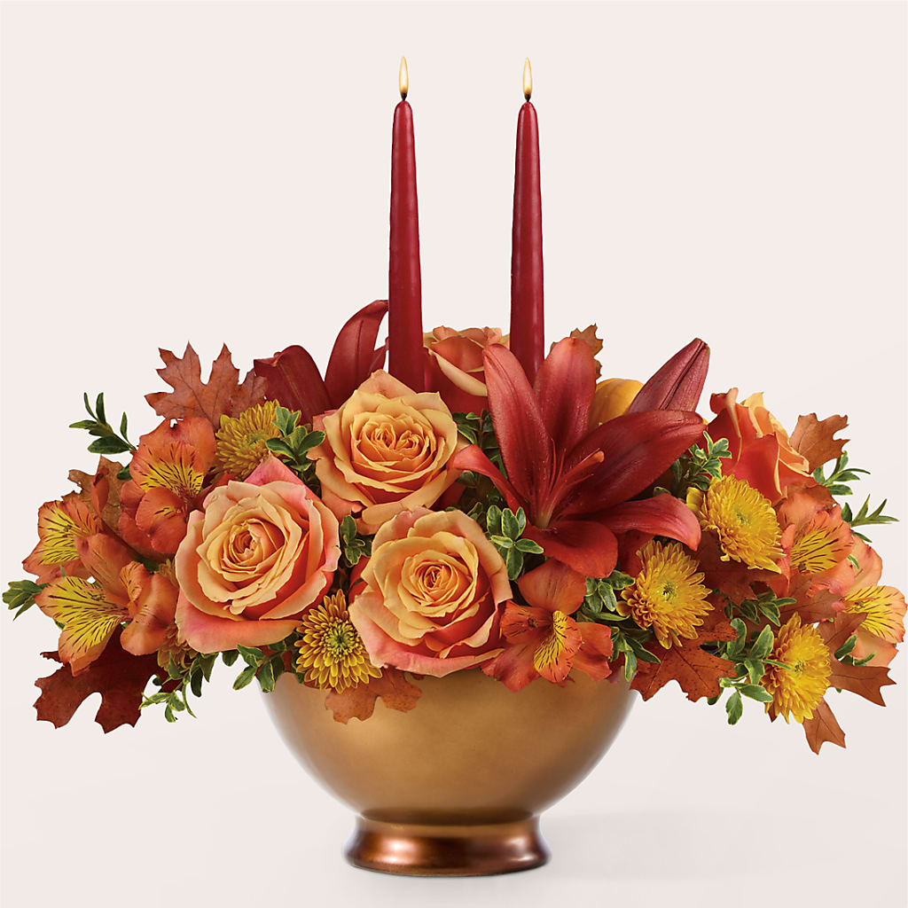 Harvest Table Centerpiece – FRUIT & FLOWER CREATIONS, Portland OR