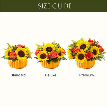 Pick of the Patch Pumpkin Bouquet – FRUIT & FLOWER CREATIONS, Portland OR