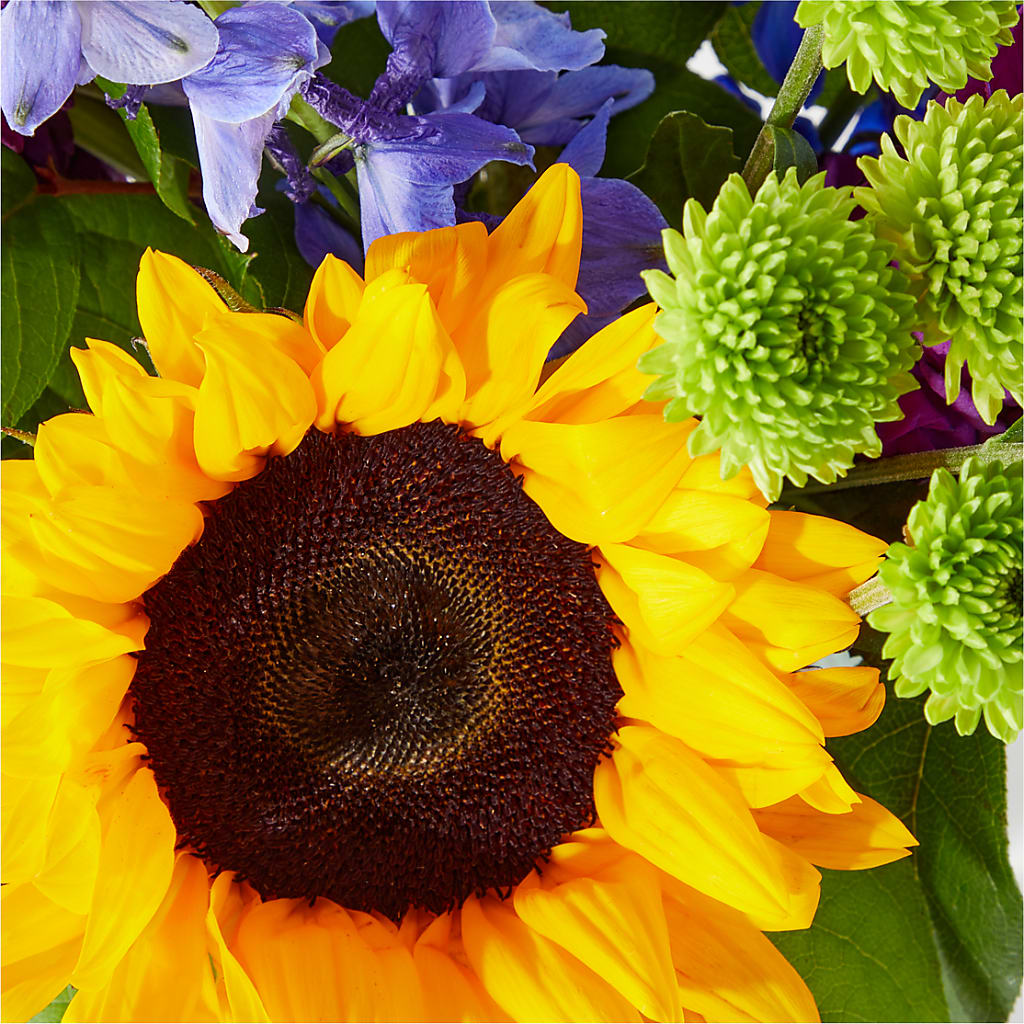 Catching Rays Bouquet – FRUIT & FLOWER CREATIONS, Portland OR